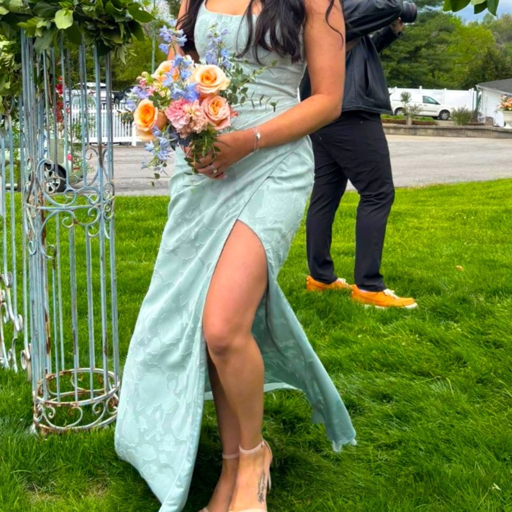 Elegant Agave Floral Dress